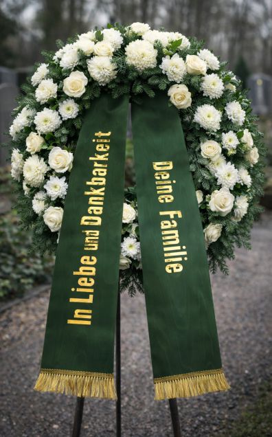 Trauerschleifen Trauerschleifen der Druckerei